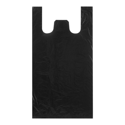 Пакет-майка-ПНД-30+12х55 25-черная Пакет-майка-ПНД-30+12х55 25-черная