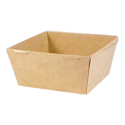 Контейнер-бумажный-300-мл-100х100х49-SmartPack-квадрат-крафткрафт-без-крышки-OSQ Контейнер-бумажный-300-мл-100х100х49-SmartPack-квадрат-крафткрафт-без-крышки-OSQ
