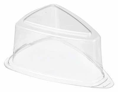 Контейнер для кусочка торта Т-2К крышка треуг 129х95х67 прозрачная 