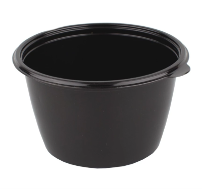 Миска ПП 750 мл d-144  черная без крышки ЮМТ Миска ПП 750 мл d-144  черная без крышки ЮМТ
