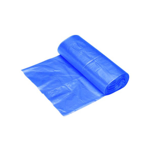 Мешок для мусора 120л (50шт) ПНД в рулоне ЭКО голубые