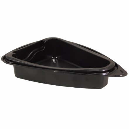 Контейнер для кусочка торта Т-2ДШ дно 120 гр треуг 120х86х86 коричневое 