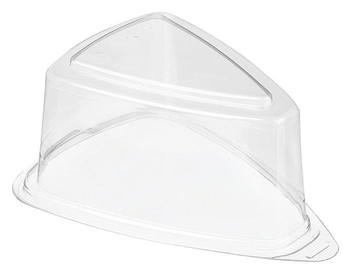 Контейнер для кусочка торта Т-2К крышка треуг 165х115х71 прозрачная 