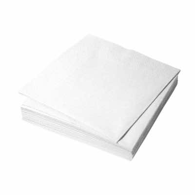 Салфетки 24х24 (100) белые 1сл в ПП